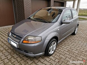 CHEVROLET AVEO 06r. 1,2 72KM SALON PL 90tyś. PRZEBIEGU KLIMA STAN IDEALNY