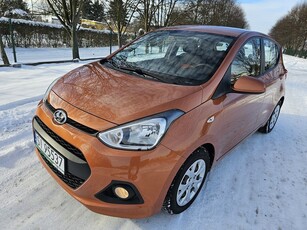 Hyundai i10 II 1,0 GAZ 70 KM Serwisowany z Klimą Bezwypadkowy