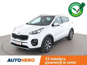 Kia Sportage IV 4x4 automat GT Line skóra panorama navi bi-xenon kamery