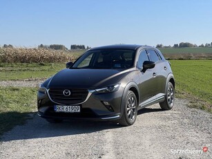 Mazda CX-3 na gwarancji, najbogatsza wersja.