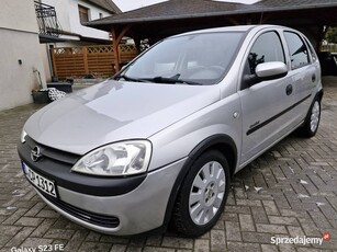 OPEL CORSA 1.2benz.2003r KLIMATYZACJA, zadbana. Bezywpadek