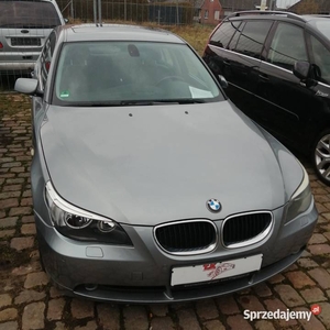 BMW 523, E60, limuzyna, skóry, klima, komp, temp,