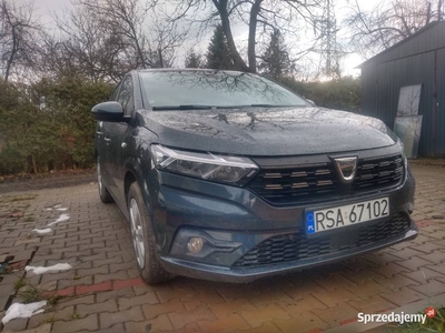 DACIA SANDERO III 2022 ROK LISTOPAD 6 TYŚ PRZEBIEGU