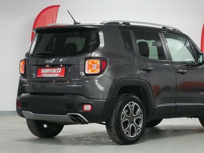 Jeep Renegade LIMITED / 2,4 / 185 KM / AUTOMAT / 4x4 / Kamera / Skóra / FV / Gwara