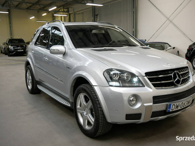 Mercedes ML 63 AMG 6.2 V8 510 KM. Kolekcjonerski. Jeden wł.…