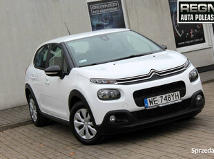 Citroen C3 SalonPL FV23% ASO Feel Lane Assist Czujniki Tył Tempomat 1WŁ Gw…