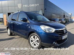 Dacia Lodgy 1.2 benzyna 115 KM 2016r. (Ostrów Wielkopolski)