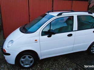 Daewoo Matiz TOP najbogatsza wersja BIAŁY od 1. właściciela EŁK