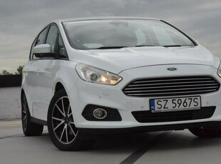 Ford S-Max 2.0 TDCi Navigacja/Ledy/ Grzane fotele/Kamera Cofania/Hak/Rej PL