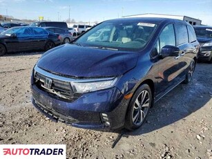 Honda Odyssey 3.0 benzyna 2022r. (CAHOKIA HEIGHTS)