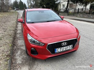 Hyundai I30 MPI 1.4 100KM Classic+ 2017 rej. 2018 pierwszy właściciel