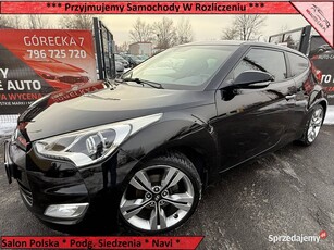 Hyundai Veloster Salon Polska * Podg. Siedzenia *Czujniki Parkowania *Navi