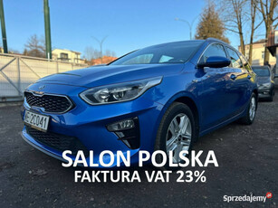 Kia Cee'd Salon Polska Poleasingowy I właściciel Serwis ASO VAT 23% Bezwyp…