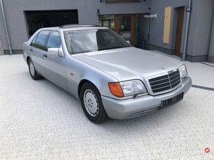 Mercedes W140 LONG 500SEL Japonia 170.000KM BEZ RDZY KOLEKCJONERSKI STAN!