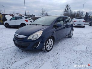 Opel Corsa 1.4 benzyna, półskóry, grzane fotele u kierownica!