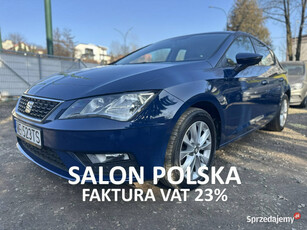 Seat Leon Salon Polska Poleasingowy I właściciel Serwis ASO VAT 23% Bezwyp…