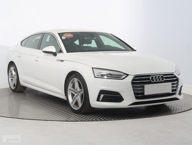 Audi A5 IV , Serwis ASO, Automat, VAT 23%, Skóra, Navi, Parktronic,