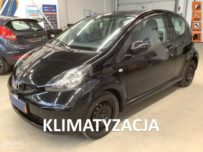 Toyota Aygo I Benzyna/Niski przebieg/Klimatyzacja/8 airbag/Przegląd do 2025