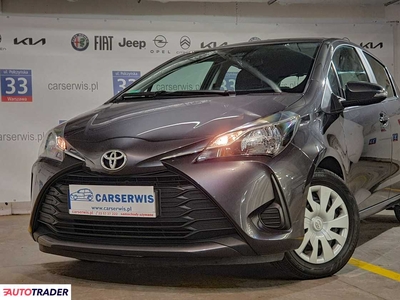 Toyota Yaris 1.0 benzyna 72 KM 2020r. (Warszawa)