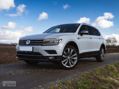 Volkswagen Tiguan II Tiguan Allspace , Serwis ASO, 236 KM, Automat, Skóra, Navi, Klimatro