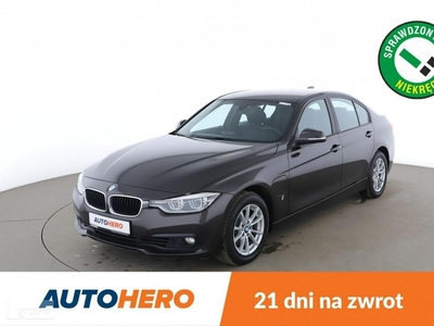 BMW SERIA 3 V (F30/F31/F34) BMW SERIA 3 Plug-In, full LED, skóra, sport. grzane fotele, navi, klima auto,