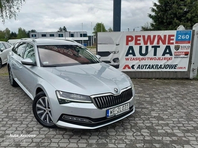 Skoda Superb III 150 koni, Bogate wyposażenie, 1wł, salon PL, FV 23% WE2L031