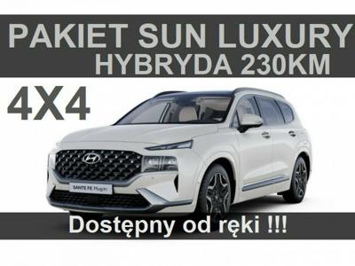 Hyundai Santa Fe Hybryda 4X4 230KM Pakiet Sun Luxury Panorama Dostępny od ręki -3098zł