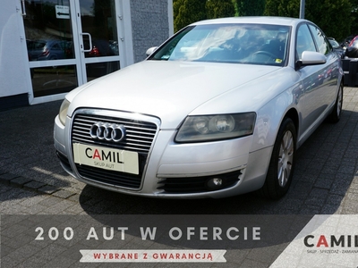 Audi A6 III (C6) 2,4 BENZYNA+GAZ 177KM, Pełnosprawny, Zarejestrowany, Ubezpieczony