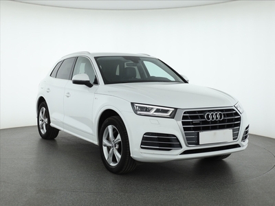 Audi Q5 III , Salon Polska, Serwis ASO, 190 KM, Automat, VAT 23%, Skóra,