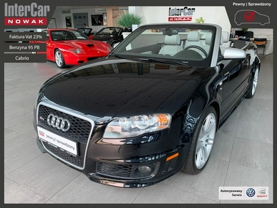 Audi RS4 II (B7) 4.2 420 km Quatrro Cabrio Manual Faktura VAT 23%