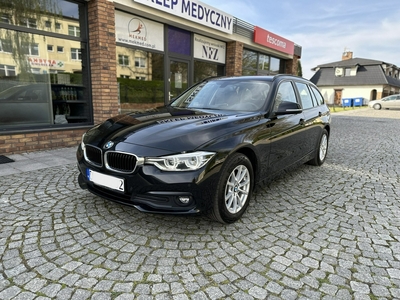 BMW SERIA 3 V (F30/F31/F34) BMW SERIA 3 318d 2.0 150KM Automat Sportline Navi FullLed PDC Skóra 2019 FV23%