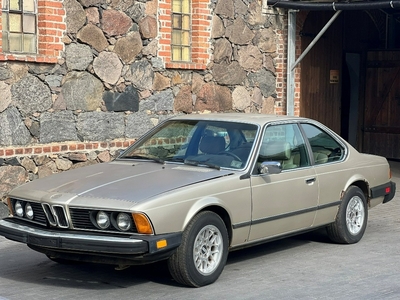 BMW SERIA 6 I (E24) model E24 633 CSI 1984 pali jeździ