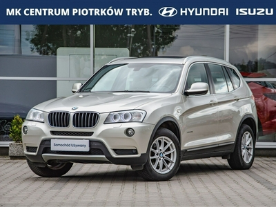 BMW X3 I (F25) xDrive20d 184KM Automat Salon PL GWARANCJA EL.klapa kamera panorama