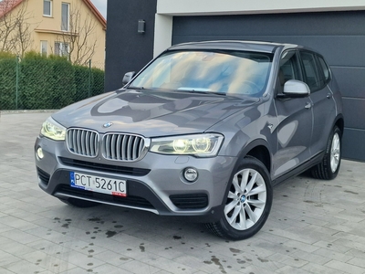 BMW X3 II (F25) Bezwypadkowy *SILNIK MA 24000km!!* kamery 360* Full led* po serwisie