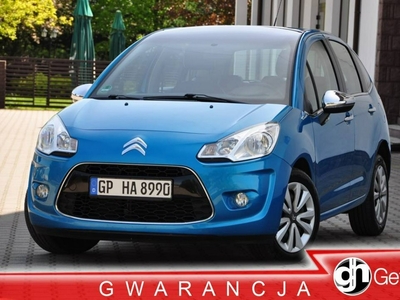 Citroen C3 II 1,4 Benz 95KM Panoramicza Szyba Przednia 1 Wł. PDC Super Stan