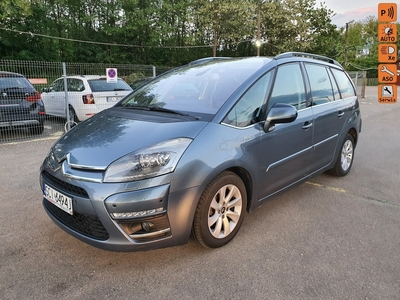 Citroen C4 Grand Picasso I FULL-PL-Automat-Xenon-PółSkóra-2x Koła-PDC-Serwis-BezWkładu-Super St