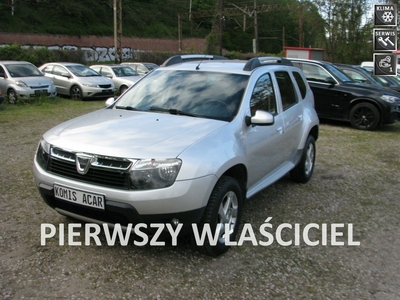 Dacia Duster I 1.6i-16V-105km-1-Właścicel-Bezwypadkowy-Klimatyzacja-Komputer-Zadban