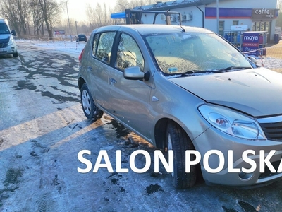 Dacia Sandero I 1 właściciel 1 rejestracja 2010 Benzyna 1.6