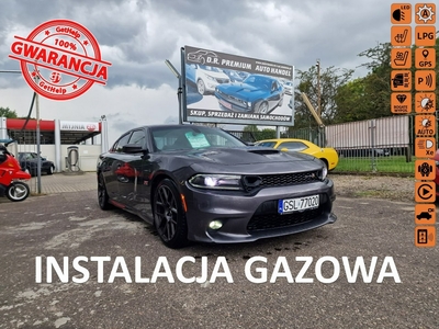 Dodge Charger V 6.4 LPG V8 492 KM, Automat, Nawigacja, Klima, LED, Alcantara, Alufel