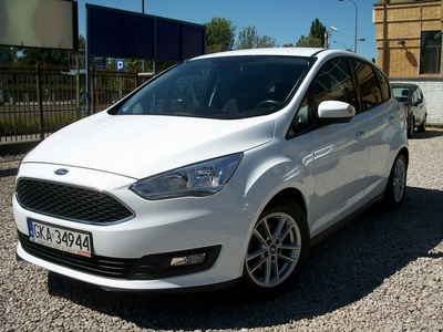 Ford C-MAX III 17/18 1,6 benz. SALON PL. 1 wł. 100% bezwypadkowy 44 tys. km.