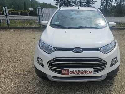 Ford EcoSport II niski przebieg ładny skóra zamiana gwarancja