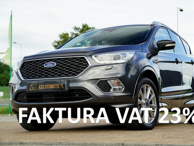 Ford Kuga III VIGNALE el.klapa KAMERA nawi SKÓRA sam parkuje 4X4 BIXENON-LED chrom