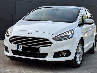 Ford S-MAX * FULL LED* sync3* navi* serwis ford* 180KM*