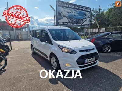 Ford Tourneo Connect II 1.6 TDCI 115 KM, Opony Wielosezonowe, Bluetooth, Isofix, Hak, Klima