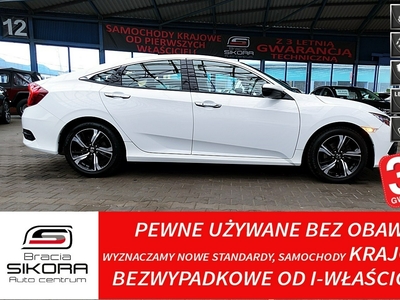 Honda Civic X EXECUTIVE Skóra+SZYBERDACH 182KM 3Lata GWAR I-wł Kraj Bezwypad FV23%