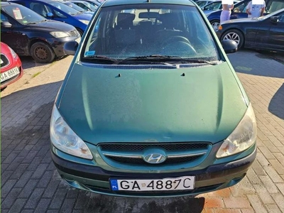 Hyundai Getz 2006 rok 1.4 benzyna Opłaty Aktualne