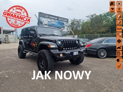 Jeep Wrangler III [JK] 2.0 Benzyna Turbo 272 KM, 4x4, Klima, Lift 2.5