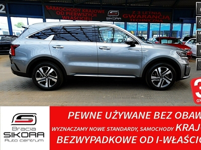 Kia Sorento III 7-OSÓB 4x4 GWARANCJA FABRYCZNA I-wł Krajowy Bezwypad Skóra+LED FV23%