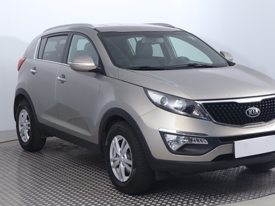 Kia Sportage III , Salon Polska, Serwis ASO, Skóra, Navi, Klimatronic,