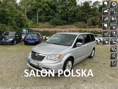 Lancia Voyager I 2.8CRD-163km-1-Właścicel-Serwisowany-Bezwypadkowy-Navi-Xenon-Kamera